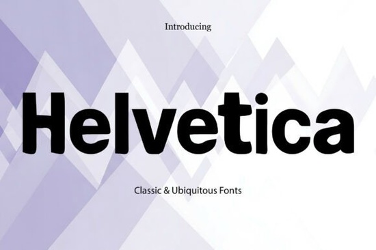 Helvetica Font